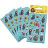 Paper Projects 01.70.15.062 Paddinton Bear Adventures of Paddington - Confezione di adesivi (6 fogli), prodotto con licenza ufficiale, perfetto come sacchetto per feste o riempitivi per calze, blu,