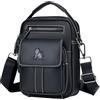 BAIGIO Borsello Uomo Pelle, Borsa a Tracolla Piccola Borsa da Uomini in Vera Pelle Casuale Borse Messenger Borse a Mano Borsa a Spalla per Ufficio Lavoro Viaggio Attività Commerciale