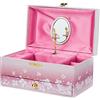 GoKi 39.484,3 cm Ballerina Music Box, Rosa