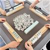 4x Mahjong Rack Mahjong Tile Holder Vassoio robusto Tavolo da gioco Accessorio