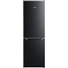 COMFEE' RCB169DK2(E) 174L Frigorifero Combinato, Altezza 150 cm, Tecnologia Low Frost, Silenzioso 39 dB, Illuminazione LED, 115L Frigo + 59L Congelatore, Libera Installazione, Nero