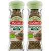 Cannamela - Linea Bionatura, Rosmarino in Foglie Bio, Confezione da 60g. Ideale per arrosti, carni, pesce, focacce e patate