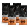 Bristot, Caffè Macinato ESPRESSO - Totale 1 kg - Caffè in Polvere per Moka, Miscela dal Carattere Forte e Gusto Deciso, Tostatura Media - Set da 4 Confezioni da 250g
