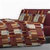 Riad Arredo Set Copripiumino 100% Cotone Morbido Mano Delicata - Parure Sacco Piumino con Federe Made in Italy (Boston Light,Piazza E Mezzo 200x250 cm + 1 Federa 52x82)
