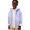 Tommy Hilfiger Mini Corp Zip Through Hoodie Ks0ks00726 Felpa con Cappuccio con Cerniera, Blu (Periwinkle Dusk), 14 Anni Unisex, Blu (Periwinkle Dusk), 14 Anni