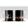 newseny Tazza di Michael Jordan Evolution, in ceramica, 355 ml, regalo per i fan di NBA e M.Jordan Firma