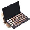 UZYXC Palette di Ombretti Matt 40 Tonalità, Ombretti ad Alta Coprenza e Duratona, Palette per Makeup degli Occhi per Looks Naturali e Drammatici, Vegan e Cruelty Free