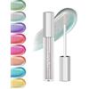 Lestpola Rossetto liquido, Multichrome Color Shifting Metallic Shimmer Lipgloss, durevole, impermeabile, High Shine Volume Gloss, Olographic Not-Sticky Lipstick Makeup per donne Natale-02