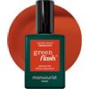 Manucurist Smalto Semipermanente Green Flash Terracotta Rosso Terra Bruciata - Smalto Gel Unghie UV & LED - 12-Free, Bio-Based (84%) - Manicure Professionale - 15 ml