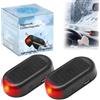 LEEWENYAN 2 pezzi Dispositivo elettromagnetico per rimozione neve e congelamento, Strumento antigelo anti-interferenza per auto, Riscaldatore Molecolare Cinetico Portatile,Dispositivo Anti-gelo per auto