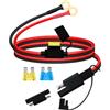 YINGAYOU Prolunga Connettore SAE a O Ring 14AWG 20A Cavi SAE Batteria Moto a O Ring con Fusibile, per Motociclette, Pannelli Solari, Automobili, Barche (2 m)