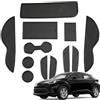 BSTW Compatibile con Toyota C-HR 2024 2025 2026 Tappetini Antiscivolo per Toyota CHR Hybrid Plug-in Hybrid Tappetini in Gomma per Console Centrale, Porta Bicchieri, Scanalatura Porta (Nero)