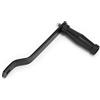 Aramox Universal Winch Handle, Stainless Steel & ABS Construction, Black, for Marine and Trailer Applications