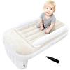 BUERPINKING Letto Gonfiabile Avec balustrades, Riduttore Lettino Doux, Respirant et Portable, Riduttore Lettino Neonato Dell'aereo Del Bambino per aereo, auto, treno, lettino da via