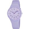 Calypso Orologio Donna Analogico - Gomma Viola - Movimento al Quarzo - Vetro ad Alta Resistenza - Impermeabile 10 ATM - Trendy - K5851/5