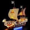 BRIKSMAX Kit di luci 2.0 compatibile con Lego ONE Piece The Going Merry Pirate Ship 75639 Set di costruzione - Kit di illuminazione a LED (solo accessori), tecnologia per nascondere i cavi per display