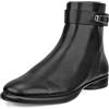 ECCO 222353 Sculpted Black Nero Scarpe Donna Stivaletto Zip Pelle 40