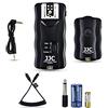 JJC Flash Trigger Wireless Remote Shutter Release per Nikon Z6 Z6 II Z7 Z7 II D3300 D5500 D5600 D5300 D750 D7200 D7500 D7100 D7000 D5200 D5100 D5000 D5000 3200. D3100, D90, DF, P7700, P7800