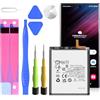 HUAENG Batteria di ricambio per Galaxy S23 Ultra, 6200 mAh EB-BS918ABY per Galaxy S23 Ultra SM-S918U SM-S918B SM-S918U1 con strumento di riparazione (non per S23)