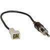 tomzz Audio 1519-000 Adattatore antenna GT13 compatibile con Hyundai i10 i20 i30 Kia Picanto Cerato Soul Sportage Ceed a DIN 150 OHM