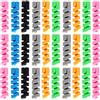 Icyowls 30 PCS Protettori per Cavi Protezione Caricatore - Guaina protettiva colorata a spirale per cavi Type-C, Lightning, Micro-USB, cavi di ricarica per telefoni, cavi per mouse, cavi per cuffie, cavi dati