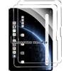 Rojeuinn 2 Pezzi Vetro Temperato per ALLDOCUBE Ultra Pad Pellicola Protettiva, Senza Bolle, Anti-Scratch,Durezza 9H