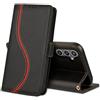 laddutoi Cover per Samsung Galaxy S24 FE 6.7 5G, Custodia Flip Case in Pelle PU [Slot Carte] [Supporto Stand] [Magnetica], Libro Portafoglio Antiurto Custodia per Samsung S24 FE 5G, Nero