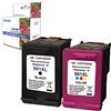ELLENNE CARTUCCE PER HP 901XL NERO + 901XL COLORE OFFICEJET 4500 J4500 J4524 J4535