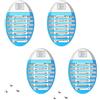 AILEDA Lampada antizanzare,Lampada Antizanzare Elettrica 4 Pack,100% Professionale ed Efficace,per Casa Giardino Interno Esterno Cucina Soggiorno