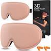 Maschera per dormire 3D sagomata - Maschera per occhi ultra