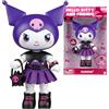 Hello Kitty - Kuromi Premier Bambola 20 cm, 9 Punti Di Articolazione, Vestiti E Accessori Removibili, Per Collezionisti, Bambini e Bambine dai 3 Anni