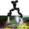 Golgner Ugello per terrari per rettili, regolabile a 360°, spruzzatore nebulizzatore per rettili, nebulizzatore a doppia testa per rettili, acquario, terrario, accessorio Connect da 1/4