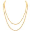 BABEYOND, collana lunga di perle sintetiche alla moda, stile collana lunga di perle finte per matrimonio, fidanzamento, 140 cm, 150 cm, Vetro
