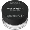 CATRICE Lift & Laminate Brow Gel Gel per sopracciglia 5 g Nr. 010 - Transparent