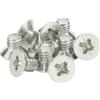 RC Screws Viti a testa svasata Phillips M4 (4 mm x 6 mm), in acciaio inox A2 (confezione da 10)