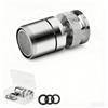 SHENGYIG Aeratore Rubinetto 360° Girevole con 2 Filtri Rompigetto - Compatibile M22 (Maschio) e M24 (Femmina) - Kit Risparmio Idrico per Cucina/Bagno - Acciaio Inox Anticalcare