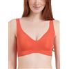 Sloggi Zero Feel Bralette X Reggiseno Donna, Rosso (Raspberry Wine 1801), Taglia Produttore: X-Small