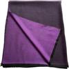 CJ Apparel Nero & Viola Solido Colore Disegno Nepalese Fringe Scialle Sciarpa Pashmina ha Rubato NUOVO