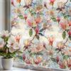 Mgood Pellicola per Vetri Finestre 44x100cm Motivo di Magnolia Rosa, Effetto Arcobaleno, Pellicola Decorativa Elettrostatica per Vetri Privacy per Casa Cucina Ufficio