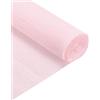QUARKZMAN 2pz Rotolo di Carta Crespa 210cm Lunghezza 50cm Larghezza per Cerimonia Nozze Varie Grandi Feste Decorazione, Rosa Chiaro