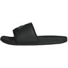 adidas Adilette Comfort Slides, Sandali a Ciabatta Unisex - Adulto, Core Black Core Black Core Black Core, 37 EU