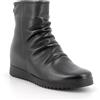 Enval Soft Stivaletti con Zeppa Interna in Pelle da Donna Nero