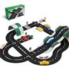 waytoplay Highway, Circuito da 24 Pezzi per Auto Giocattolo, Flessibile, indistruttibile e Impermeabile, cingoli modulari per Auto, Prodotto nei Paesi Bassi