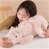 Leahaoe Weighted Stuffed Animal - Giocattolo con drago morbido, 65 cm, 0,9 kg, per bambini e adulti, 65 x 24 x 12 cm, colore: blu/verde/rosa/bianco