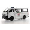OPO 10 - Modellino Auto in Scala 1/43 Compatibile con Toyota HIACE Van 2008 Rally Japan Service IXO J Collection - JC218