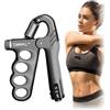 ZHYUAN Hand Grip Resistenza Regolabile 5-100kg, Allenamento della Forza di Presa con Contatore, Attrezzo per Esercitare Le Dita, Resistenza regolabile 5-100 kg pinza manuale per allenamento muscolare