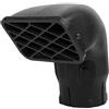 Akozon Presa D'aria Snorkel, Boccaglio, 5 Pollici LLDPE Mudding Snorkel Head 3,5 Pollici di Ricambio per Auto Collettore di Polveri Ingresso Accessorio Universale per