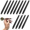 SSyang 100Pcs Freccette Alberi Aste,Freccette Frecce in Plastica Frecce per Freccette Punte in Nylon Punte 2ba per Freccette,per Freccette in Acciaio Morbido(Nero)