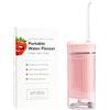 Whites Beaconsfield Idropulsore Dentale Portatile Elettrico Rosa con Serbatoio da 230 ml - Irrigatore Orale con Modalità Regolabili - Pulitore Denti ad Acqua per Gengive Sensibili - Ricaricabile