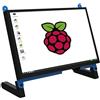 CUQI Monitor Touchscreen Portatile da 7 pollici per Raspberry Pi 4, 1024 × 600 LCD con IPS Display, Secondo Monitor, Capacitivo per Raspberry Pi 4B, 3B,Windows